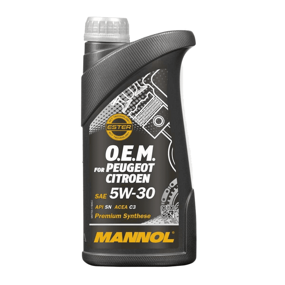 5W30 MANNOL OEM PEUGEOT CITROEN (7703) 1L