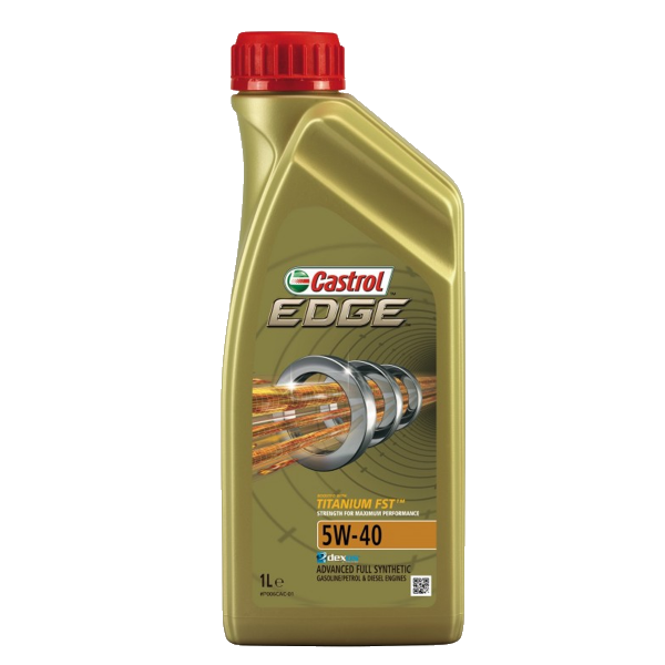 HUILE MOTEUR CASTROL EDGE TITANIUM 5W-40 1L