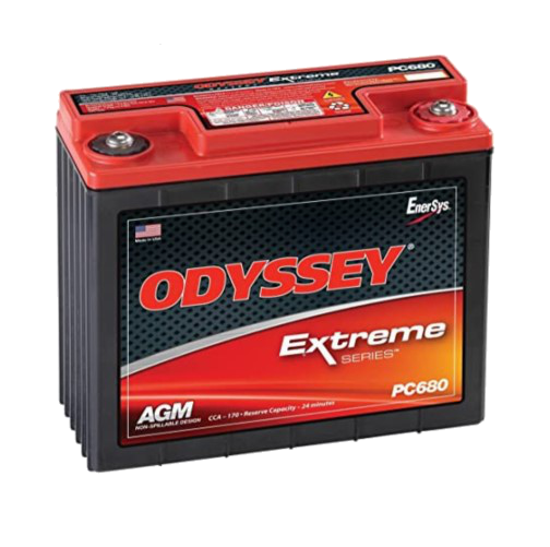 BATTERIE ODYSSEY AGM PLOMB PUR (PC680)12 V 16 A 210 CCA