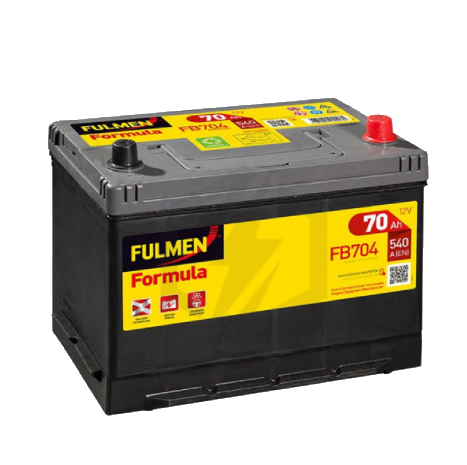 BATTERIE FULMEN (FB704)12 V 70 AH 540 (EN)+D