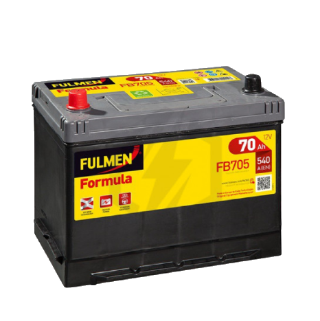 BATTERIE FULMEN (FB705)12 V 70 AH 540 (EN)+G