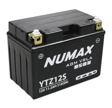BATTERIE NUMAX MOTO (YTZ12S)AGM 12 V 11,2 AH 210 (EN)+G
