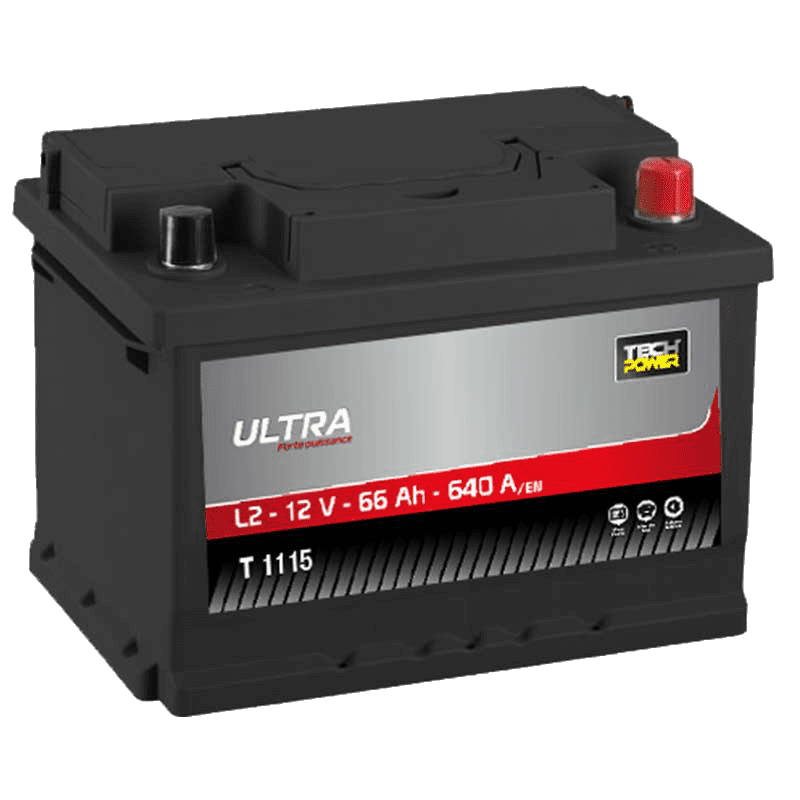 BATTERIE TECH POWER ULTRA (T1115)12 V 66 AH 640 (EN)