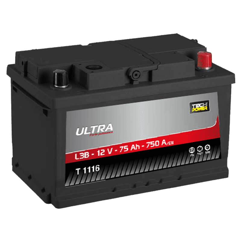 BATTERIE TECH POWER ULTRA (T1116)12 V 75 AH 750 (EN)