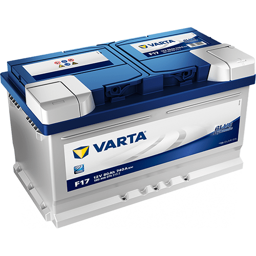 BATTERIE VARTA (F17)12 V 80 AH 740 (EN)
