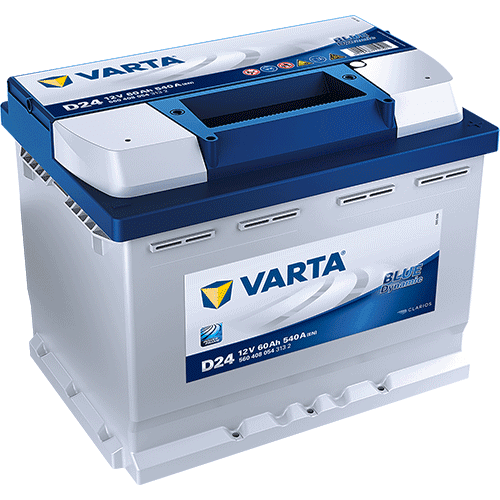 BATTERIE VARTA (D24)12 V 60 AH 540 (EN)