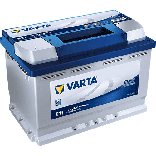 BATTERIE VARTA (E11)12 V 74 AH +D680 (EN)
