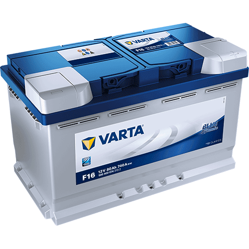 BATTERIE VARTA (F16)12 V 80 AH +D740 (EN)