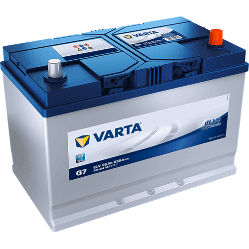BATTERIE VARTA (G7)12 V 95 AH +D830 (EN)