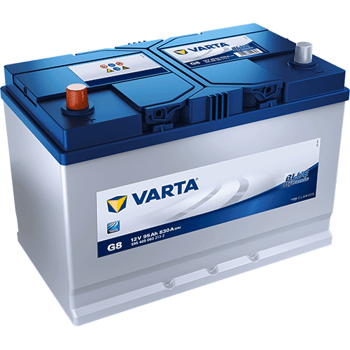 BATTERIE VARTA (G8)12 V 95 AH +G830 (EN)