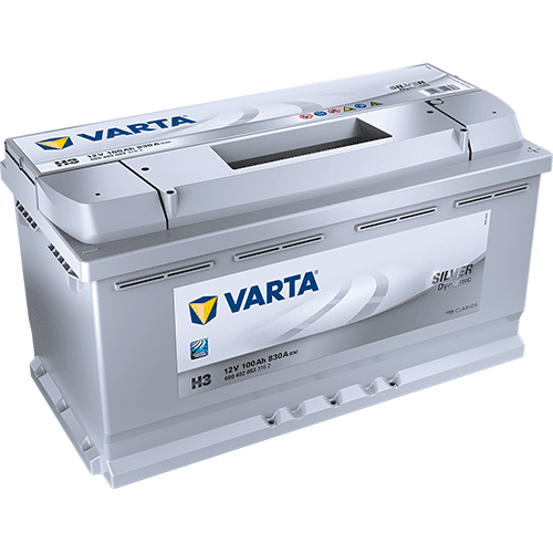 BATTERIE VARTA (H3)12 V 100 AH 830 (EN)