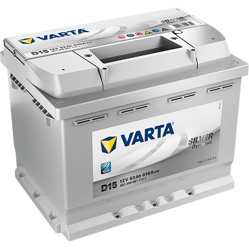 BATTERIE VARTA (D15)12 V 63 AH 610 (EN)