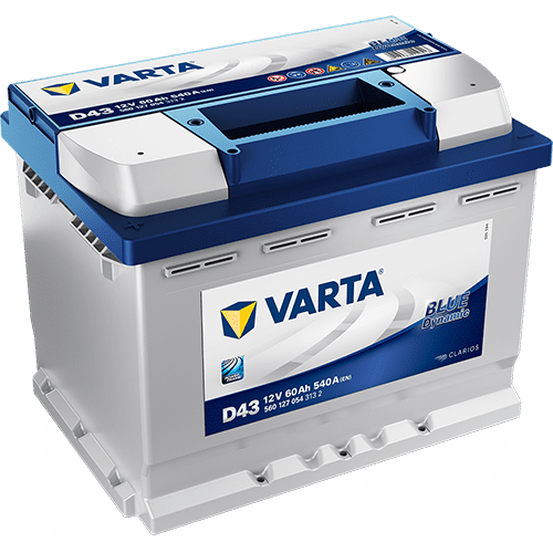 BATTERIE VARTA (D43)12 V 60 AH 540 (EN) + G