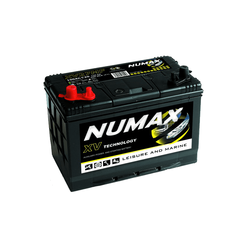 BATTERIE NUMAX MARINE DÉCHARGE LENTE (XV31MF) 12 V 110 AH 800 (EN)