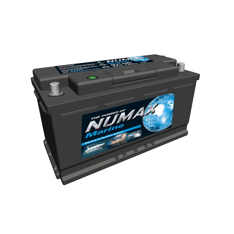 BATTERIE NUMAX MARINE DÉMARRAGE (MVL5MF) 12 V 92 AH 720 (EN)