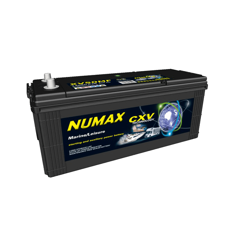BATTERIE NUMAX MARINE DÉCHARGE LENTE (XV60MF) 12 V 180 AH 1000 (EN)