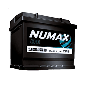 BATTERIE NUMAX EFB (027EFB)12 V 60 AH 560 (EN)