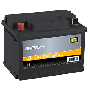 BATTERIE TECHPOWER (T11)12 V 60 AH + G 480 (EN)