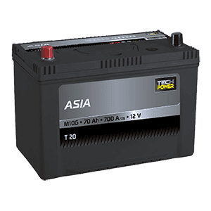 BATTERIE TECHPOWER (T20)12 V 70 AH +G 700 (EN)