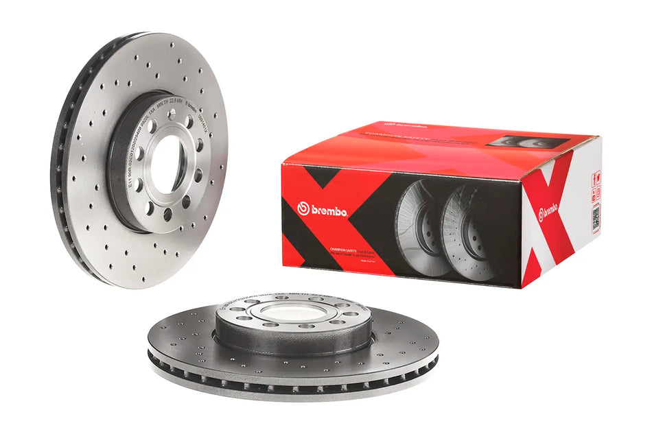 Paire de disque de frein avant Brembo Xtra 09.9145.1X