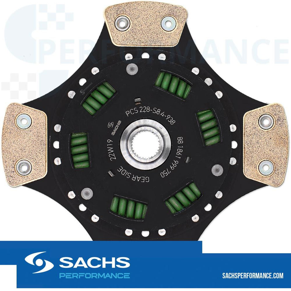Disque d’embrayage 4 patins Sachs PERFORMANCE – 1.9 TDI PD100 BV5