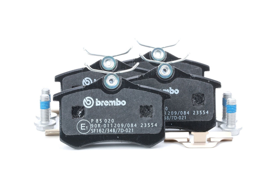 Jeu de 4 plaquettes arrière BREMBO Prime - P 85 020