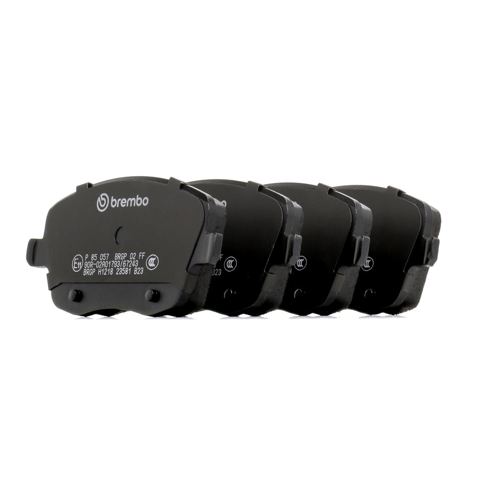 Jeu de 4 plaquettes avant BREMBO Prime - P 85 057