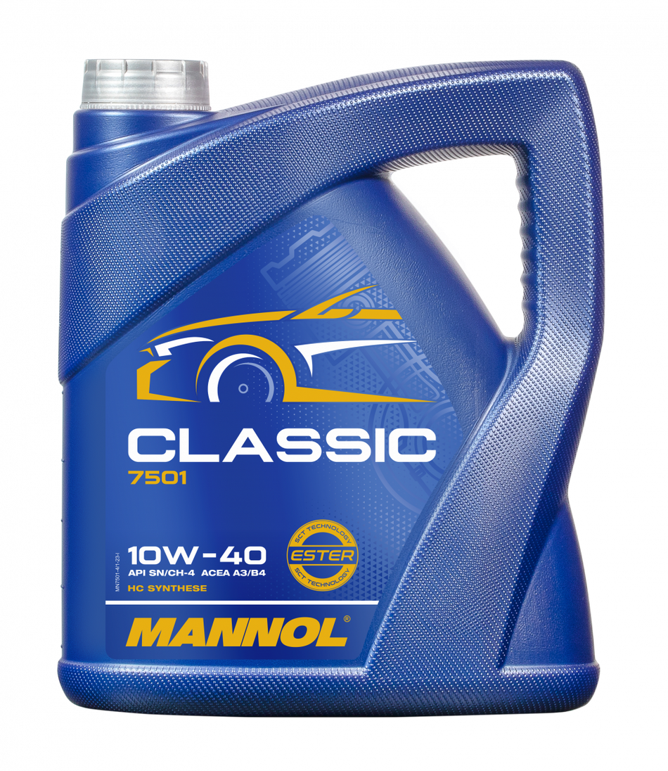 Huile MANNOL 10W40 -  Classic
