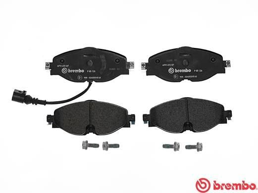 Jeu de 4 plaquettes avant BREMBO Prime - P 85 126